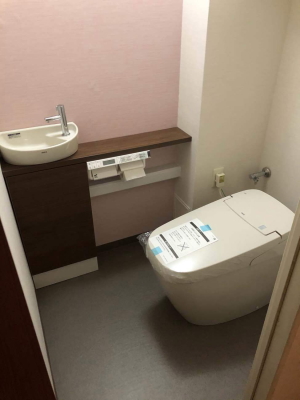 シーガーデン新浦安　トイレリフォーム施工事例