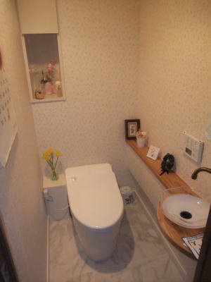 こだわりのトイレリフォーム 施工事例